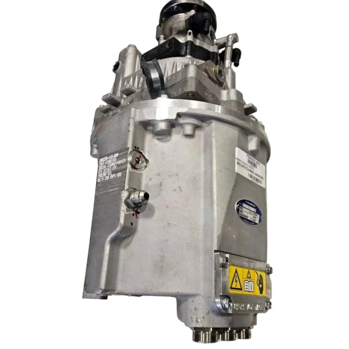 HVH-250-115-DOM Genuine Borgwarner Electric Drive Motor With Gearbox - Truck To Trailer