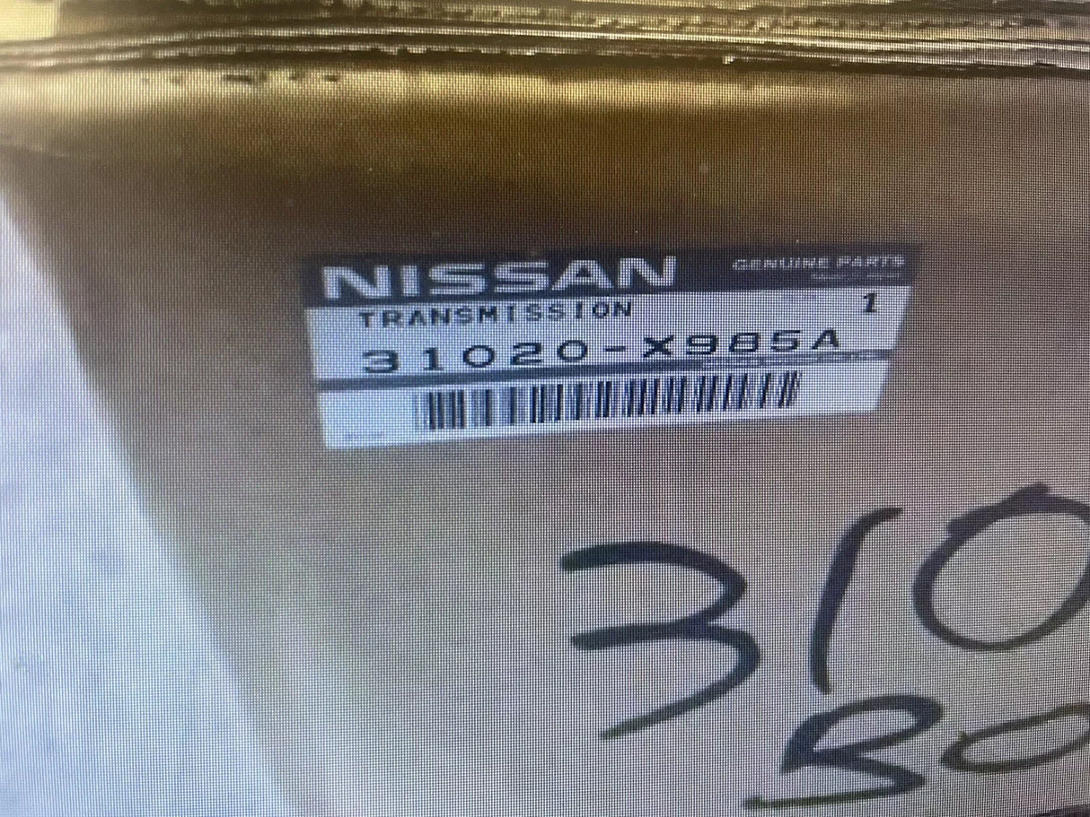 31020-X985A Nissan Transmission - Truck To Trailer
