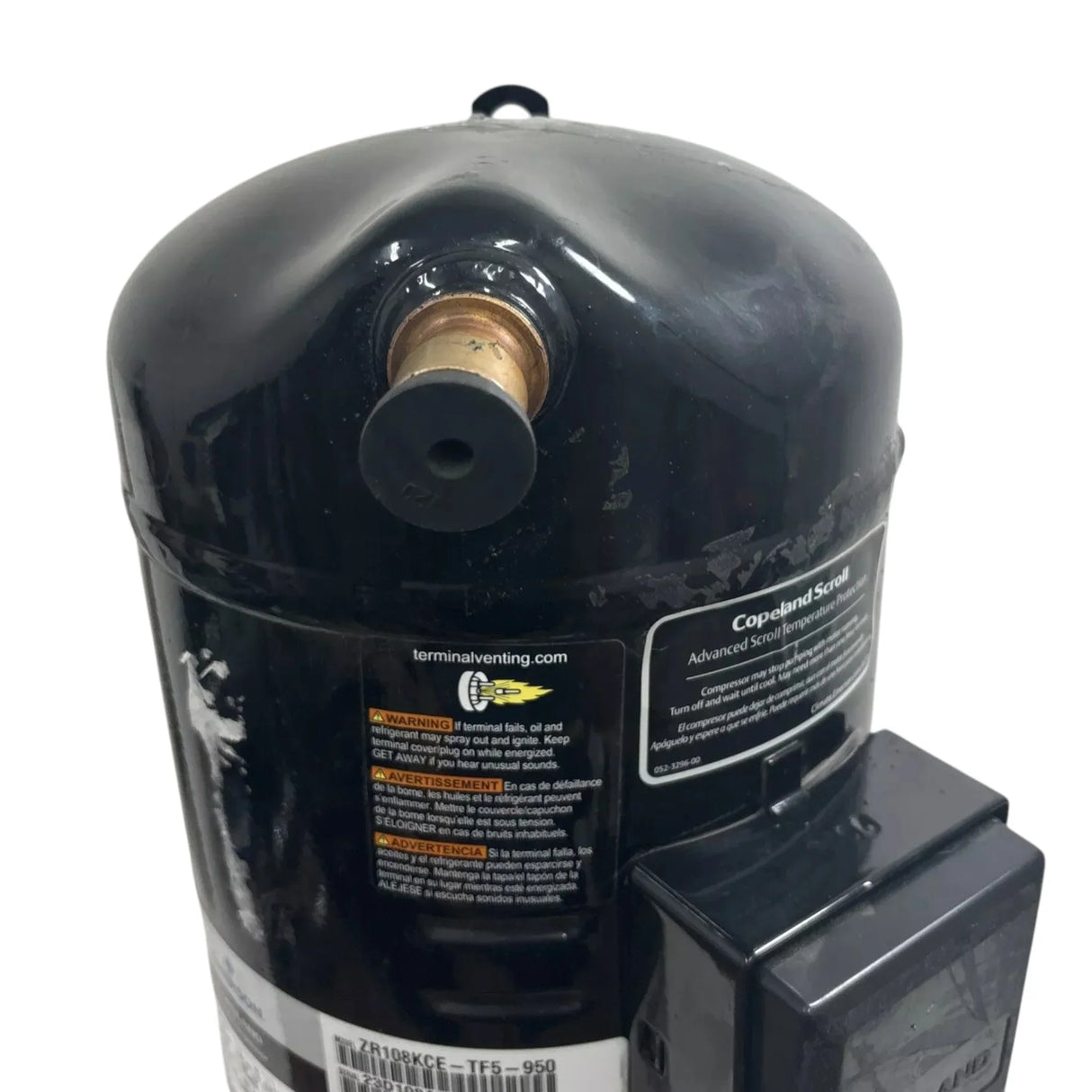 ZR108KCE-TF5-950 Copeland Scroll Compressor - Truck To Trailer