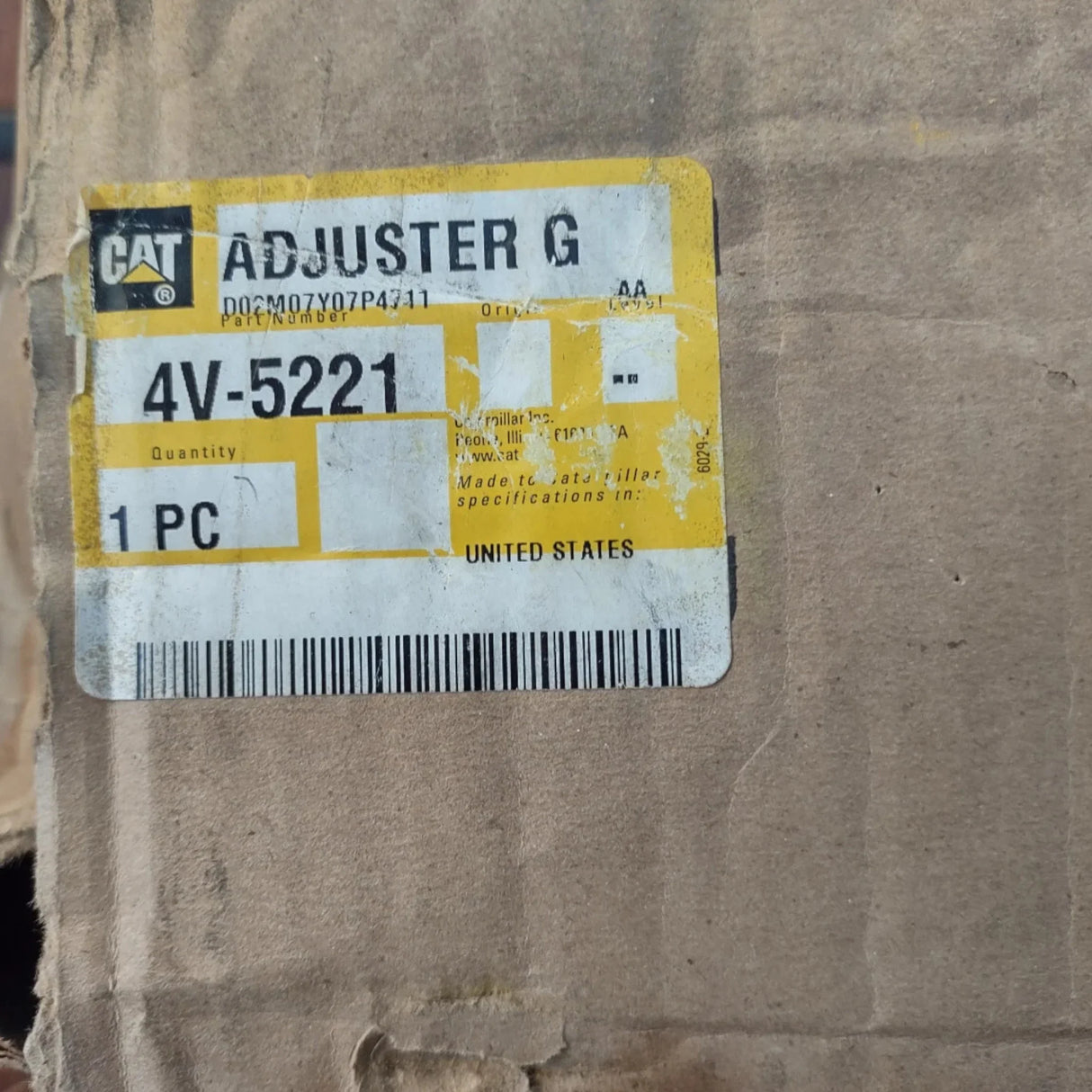 4V-5221 Genuine Caterpillar Adjuster G - Truck To Trailer