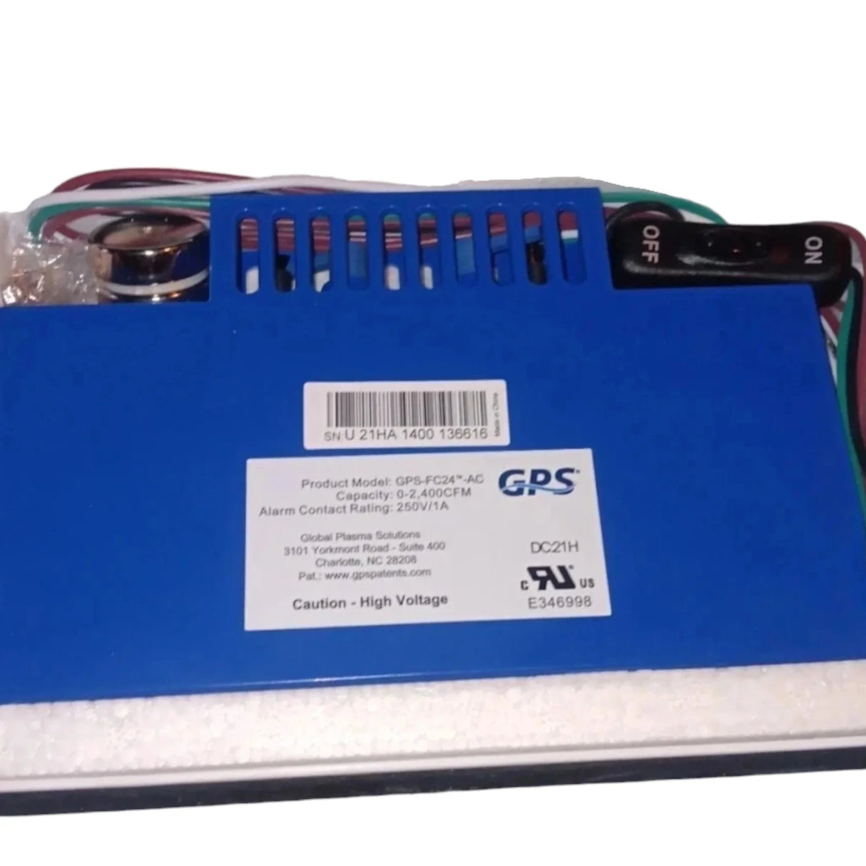 GPS-FC24-AC Genuine GPS Air Ionization System - Truck To Trailer