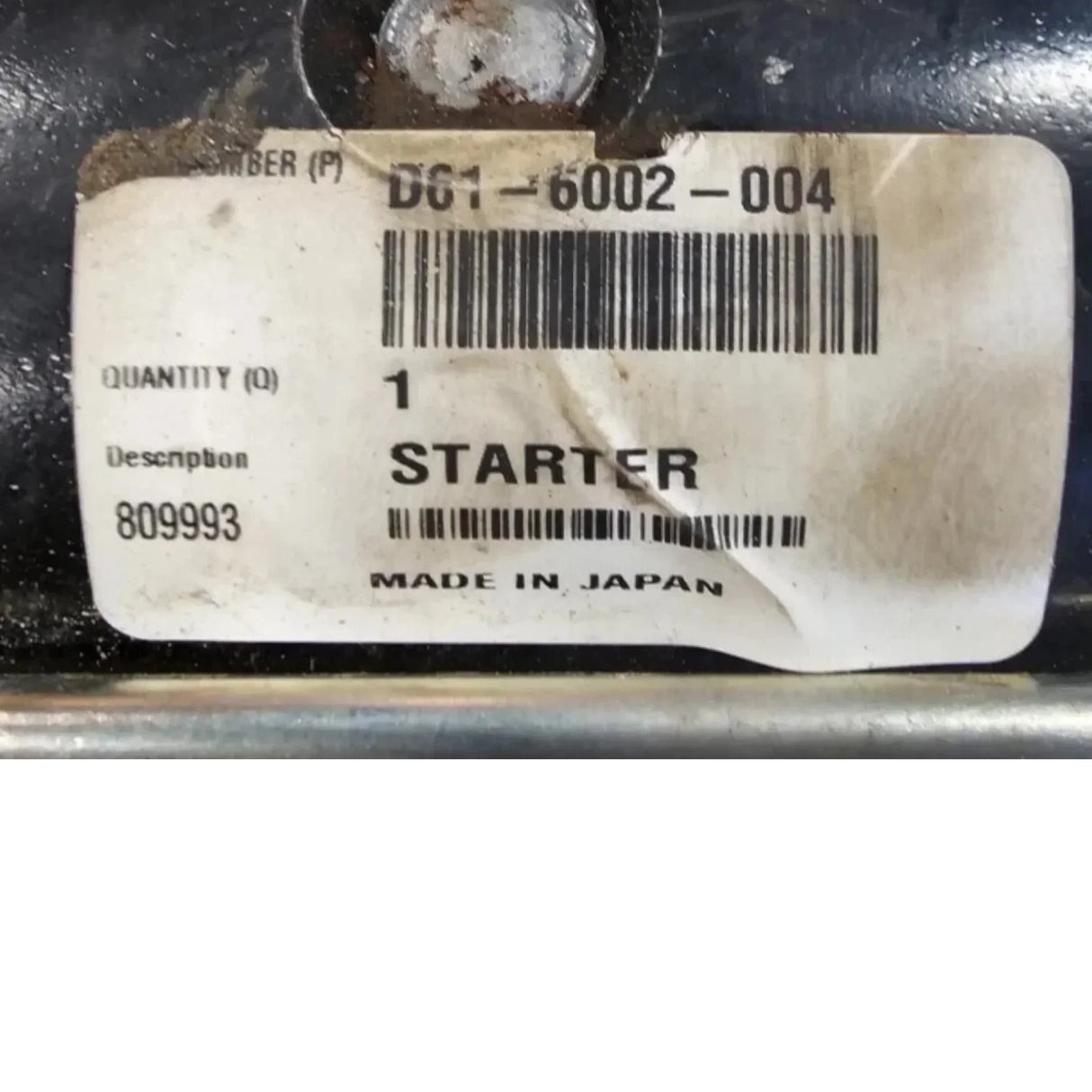 D616005003 Genuine Paccar Starter Motor 12V - Truck To Trailer