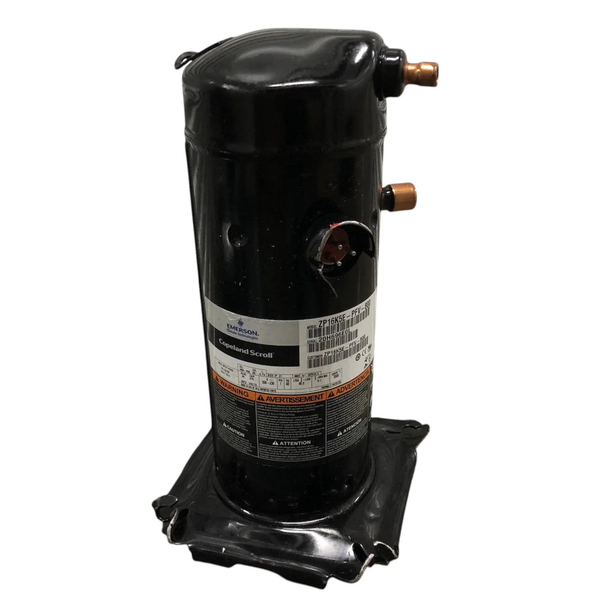 ZP16K5E-PFV-800 Copeland Scroll Compressor - Truck To Trailer