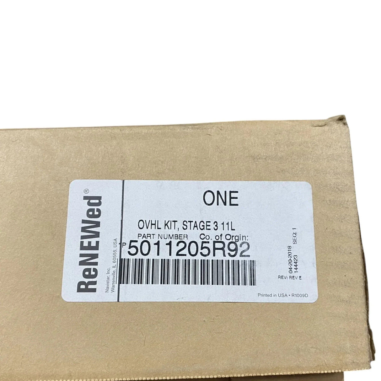 5011205R91 Genuine International Engine Overhaul Kit - Truck To Trailer