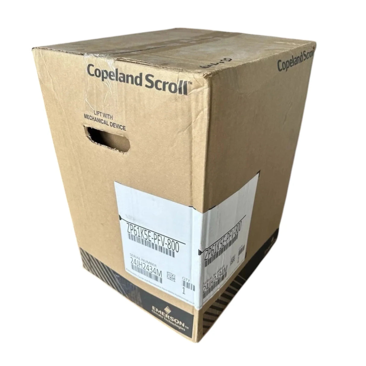 ZP61K5E-PFV-800 Genuine Copeland Scroll Compressor 208/230V - Truck To Trailer