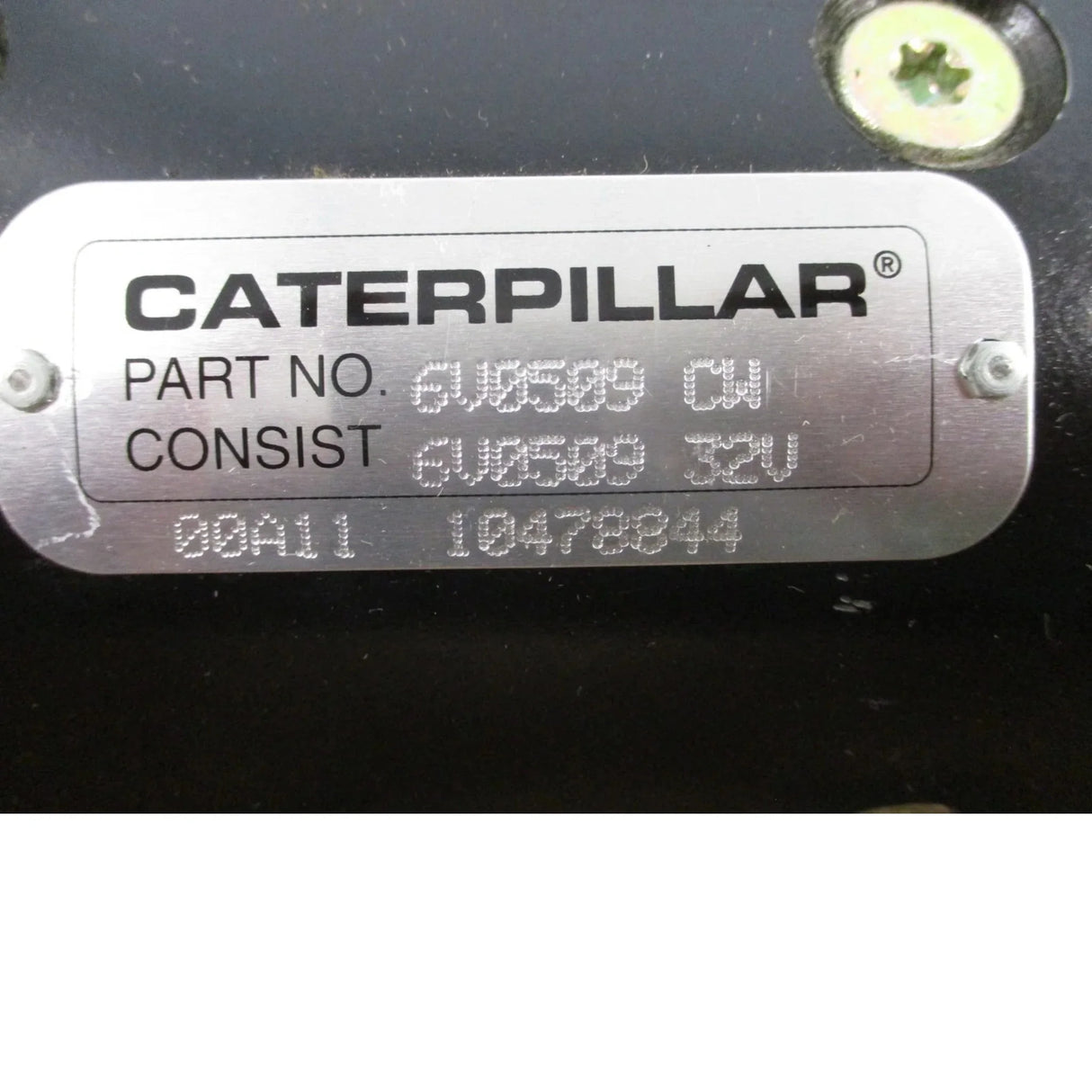 6V-0509 Genuine CAT Motor GP - Truck To Trailer