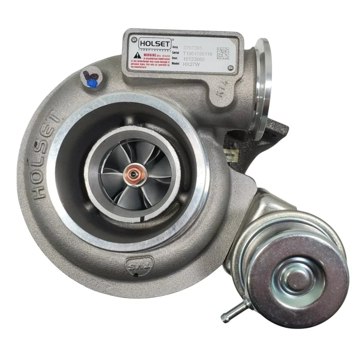 3767391 Genuine Holset Turbocharger Model HX27W - Truck To Trailer