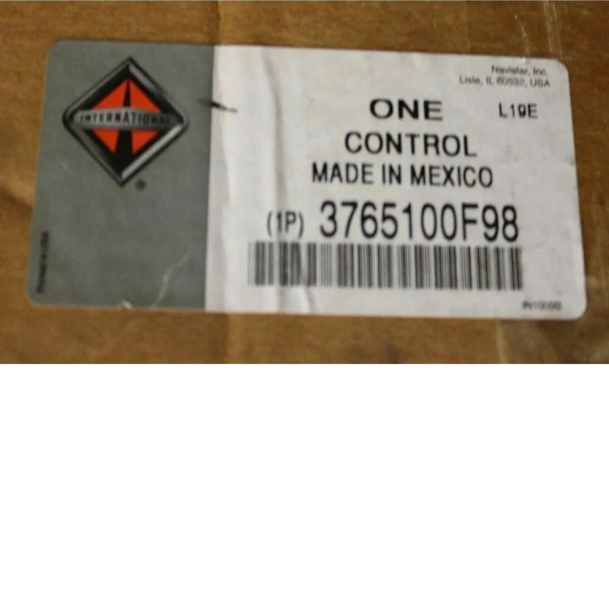 3765100F98 Genuine International Driver Control Instrument Panel Assembly - Truck To Trailer