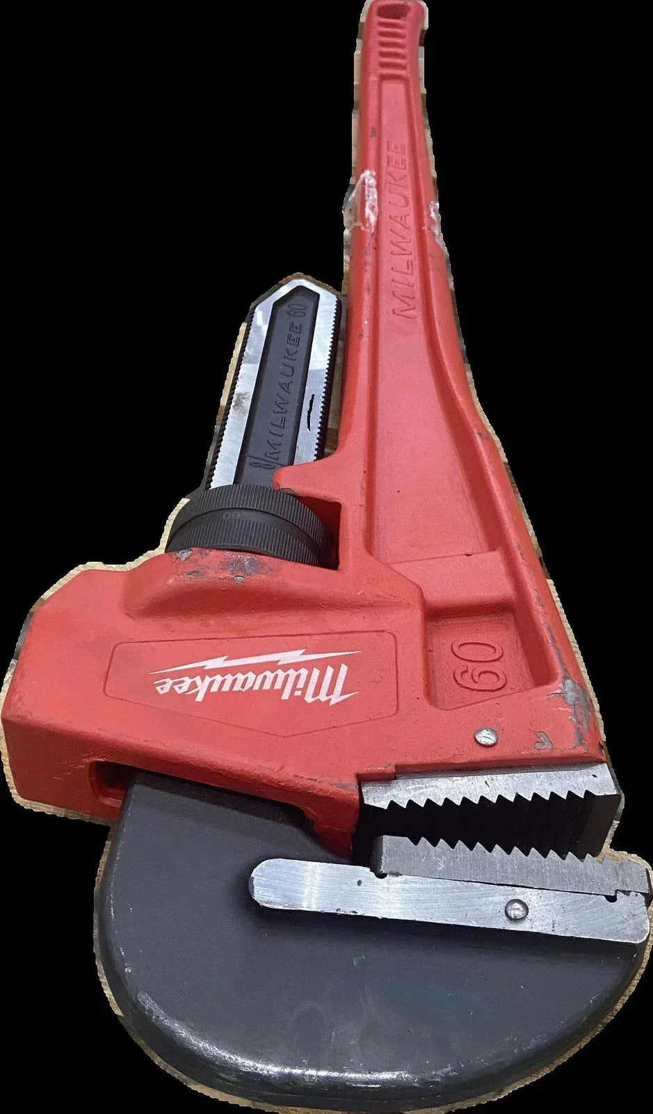 48-22-7160 Genuine Milwaukee Steel Pipe Wrench - Truck To Trailer