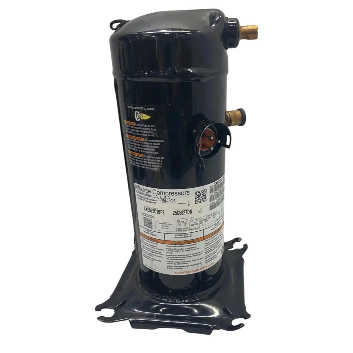 SXE025C1BPZ Alliance Compressor 208-230V - Truck To Trailer