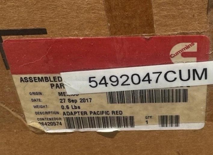 4307264NX Genuine Cummins Fuel Pump Adapter - Truck To Trailer