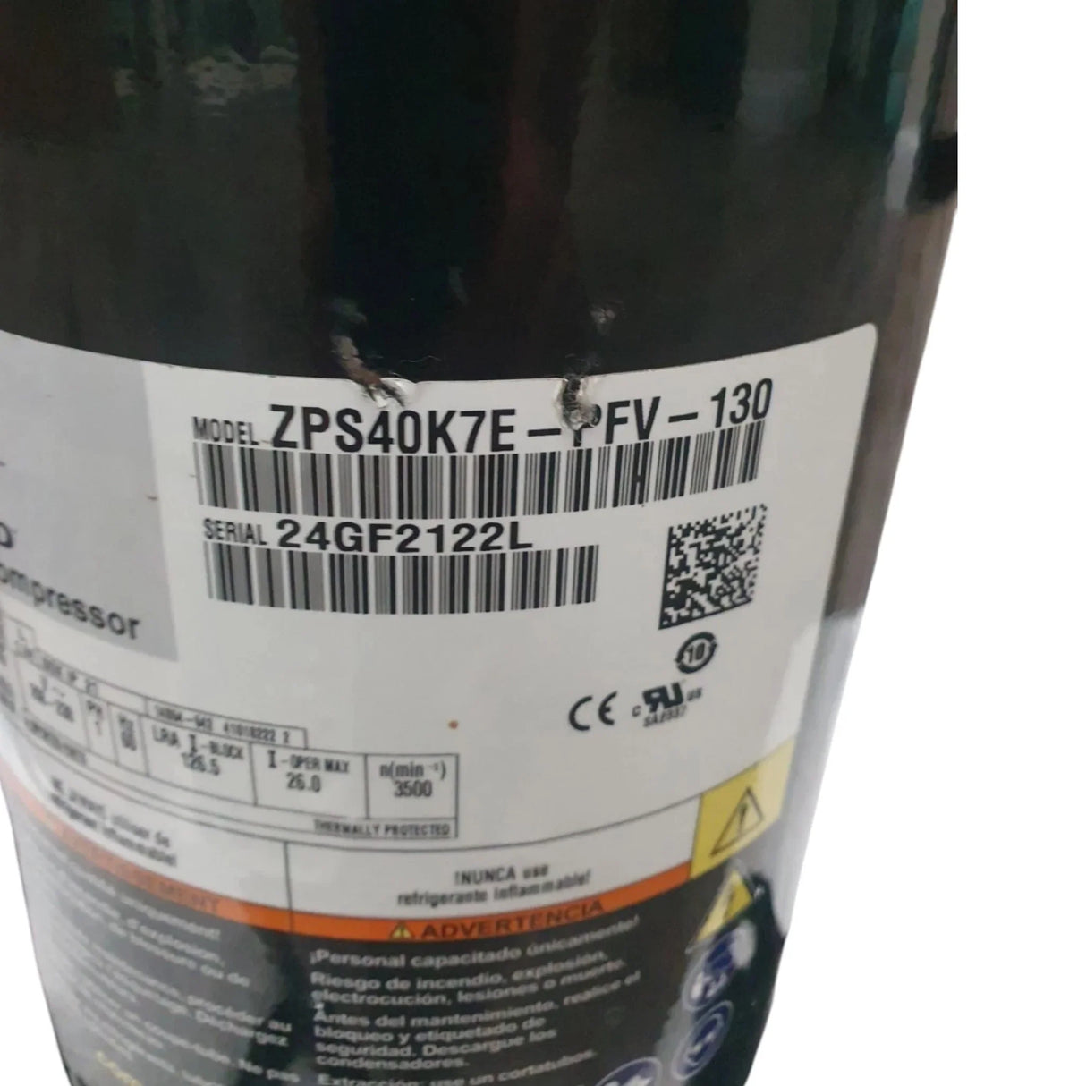 ZPS40K7E-PFV-130 Copeland Scroll Compressor - Truck To Trailer