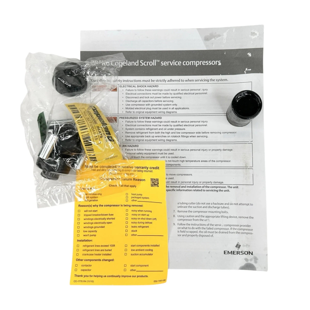 ZP31K6E-TFD-830 Genuine Copeland Scroll Compressor - Truck To Trailer