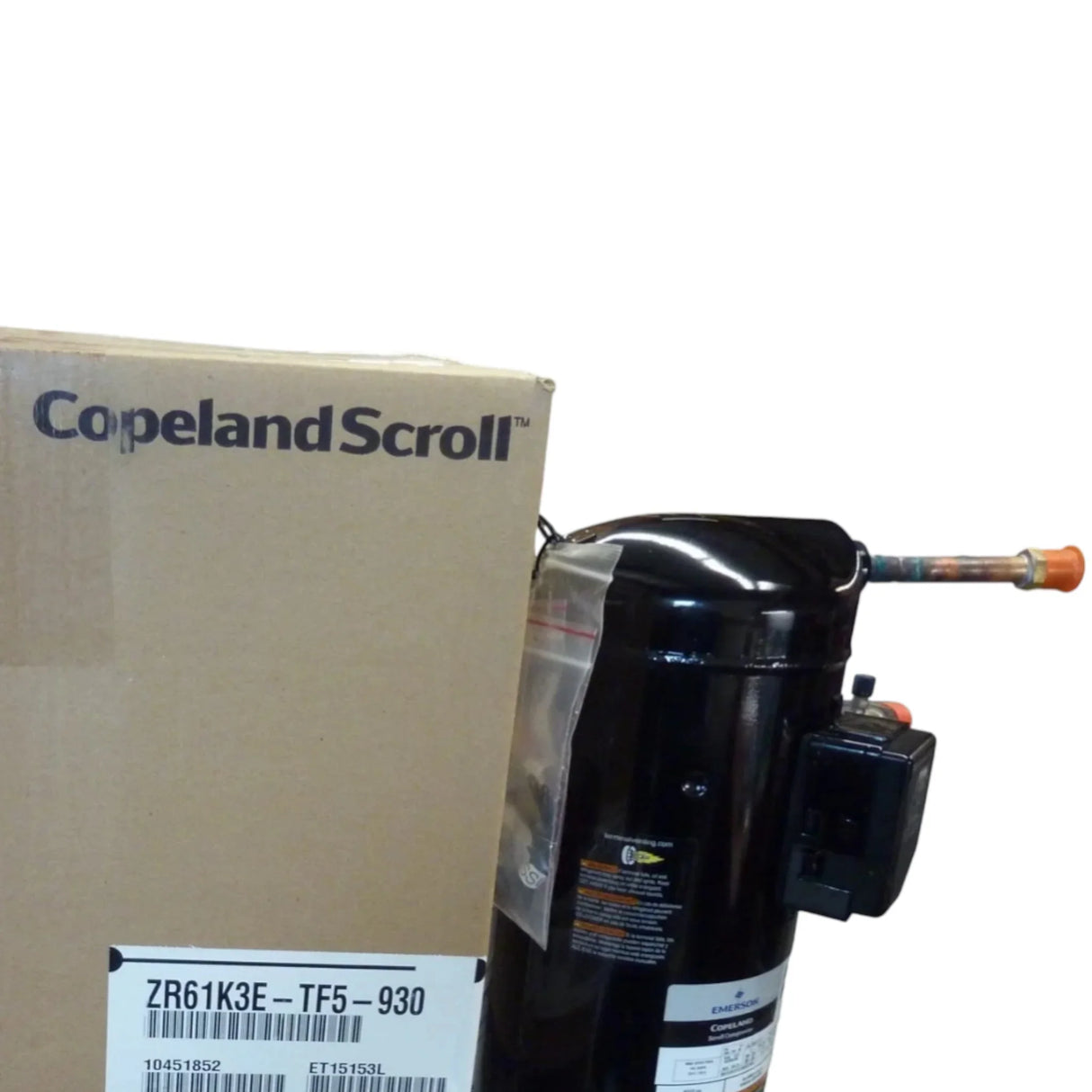 ZR61K3E-TF5-930 Genuine Copeland Scroll Compresor - Truck To Trailer