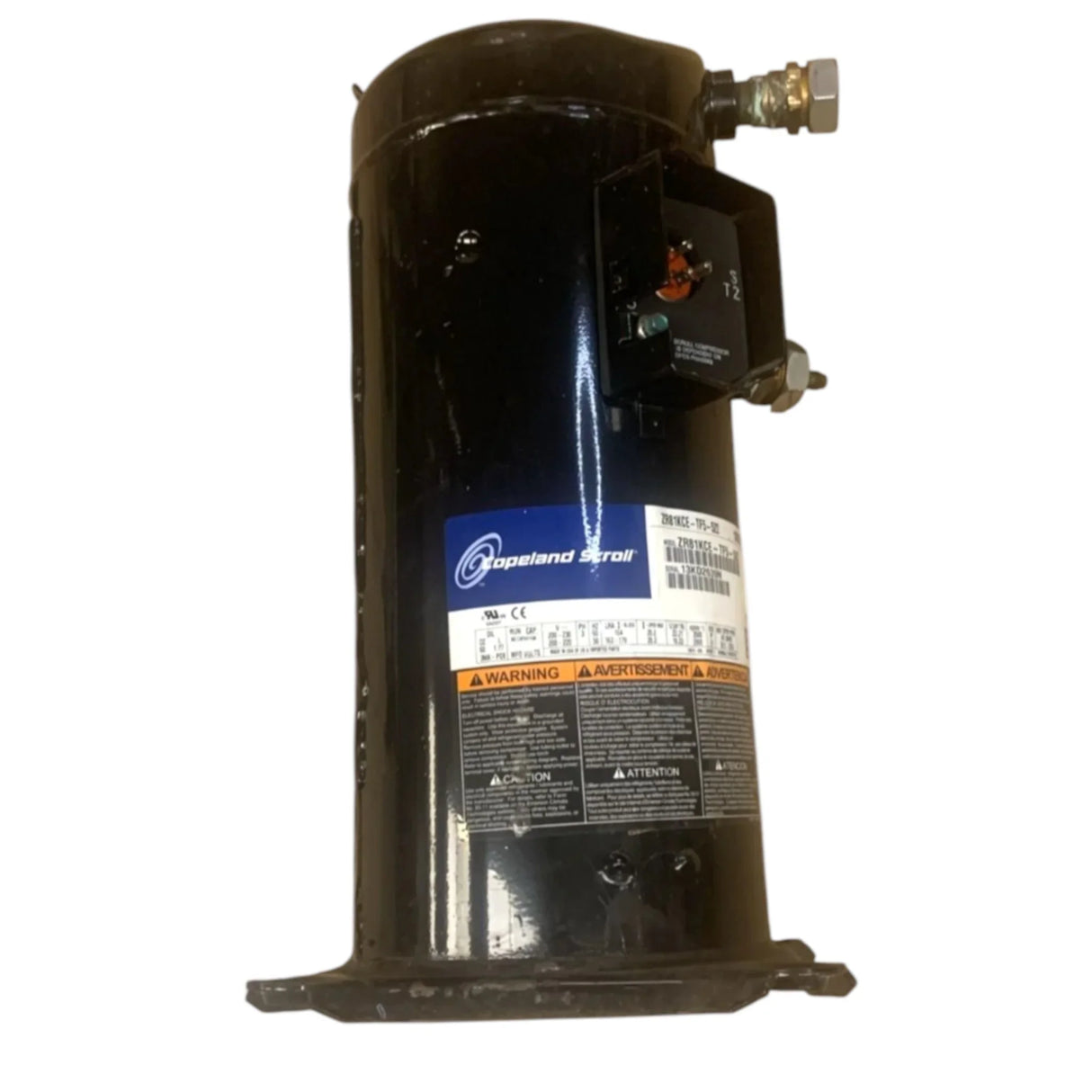 ZR81KCE-TF5-522 Copeland Scroll Compressor - Truck To Trailer