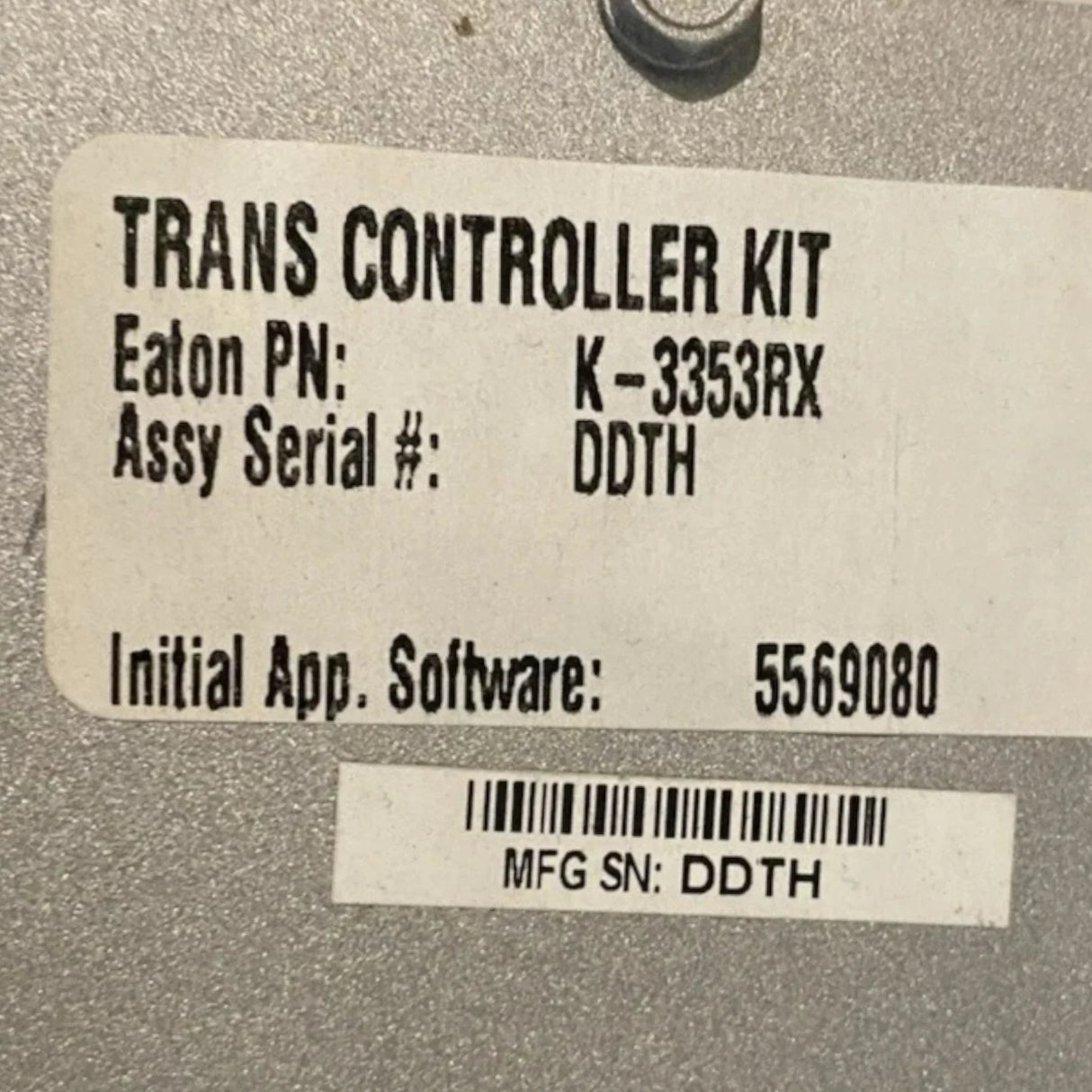 K-3353RX Genuine Eaton Reman Exchange Transmission Controller Kit - Truck To Trailer
