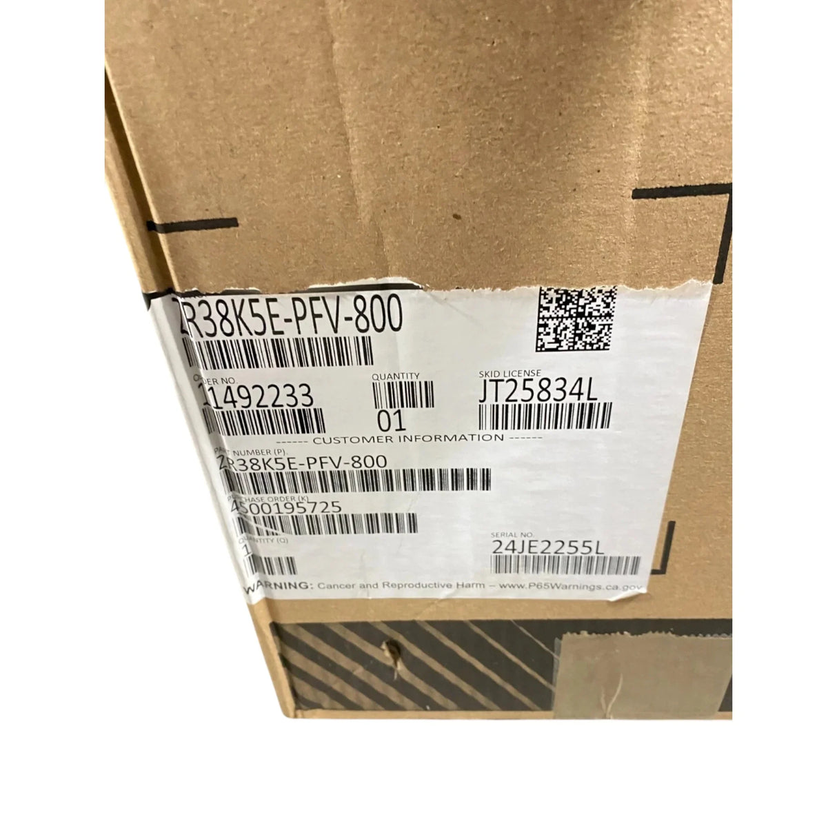 ZR38K5E-PFV-800 Genuine Copeland Scroll Compressor - Truck To Trailer