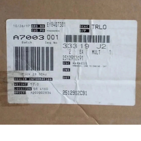 2512912C91 Genuine International Engine Wiring Harness - Truck To Trailer