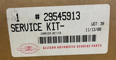 Share 29545913 Genuine Allison Carrier Service Kit - Truck To Trailer