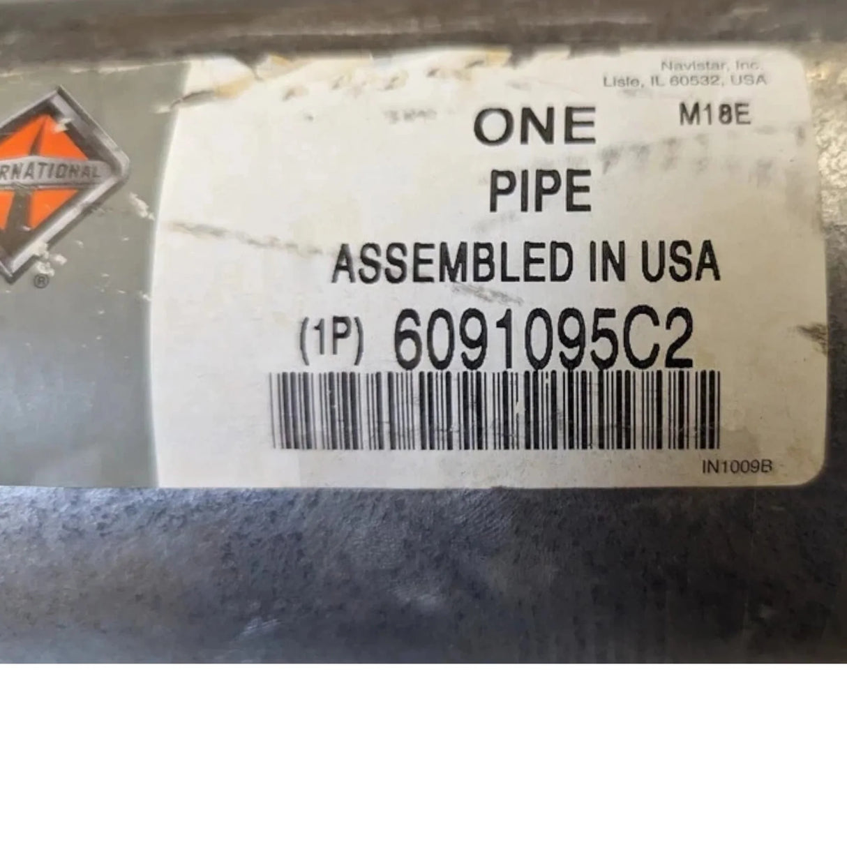 6091095C1 Genuine International Pipe Assembly