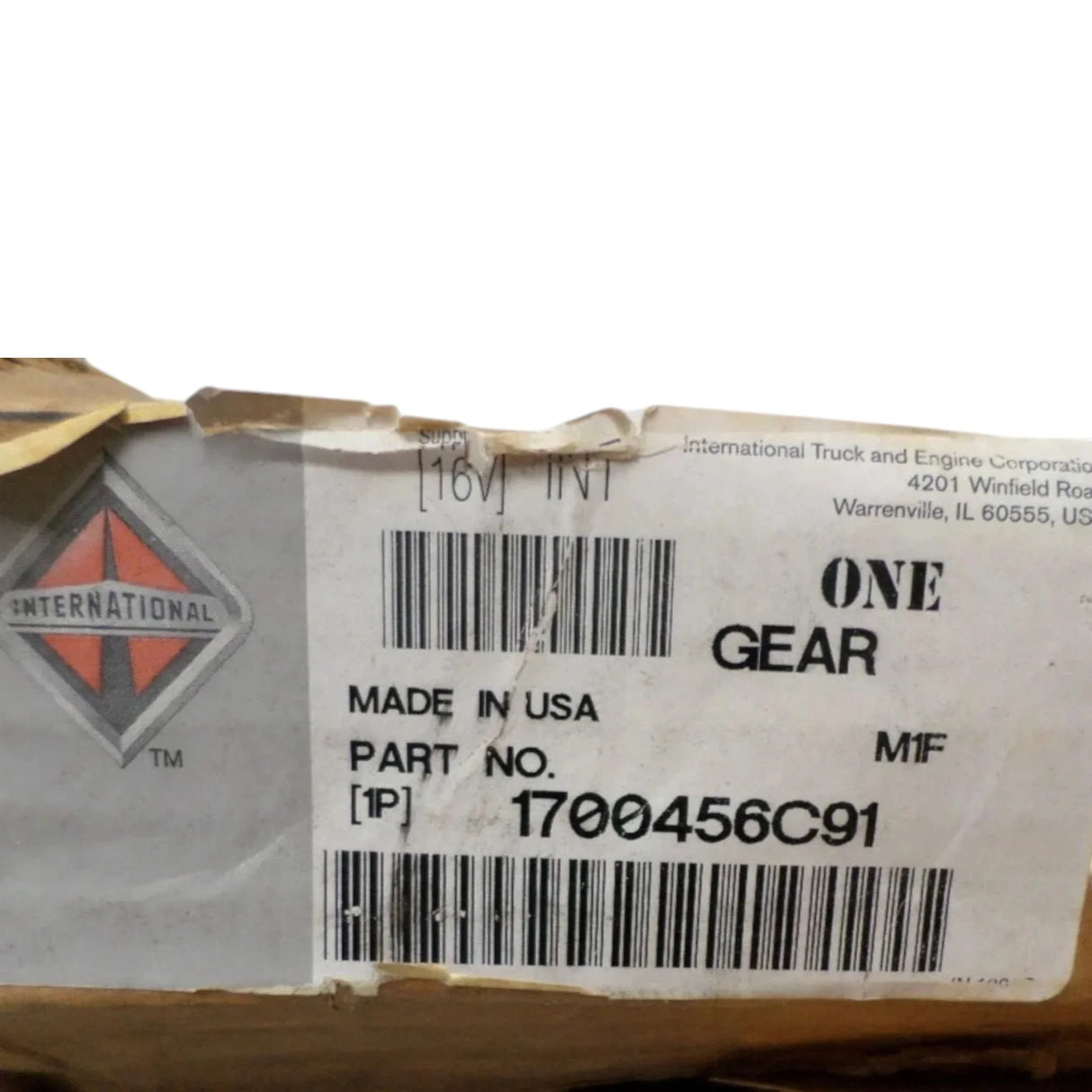 1700456C91 Genuine International Gear Kit