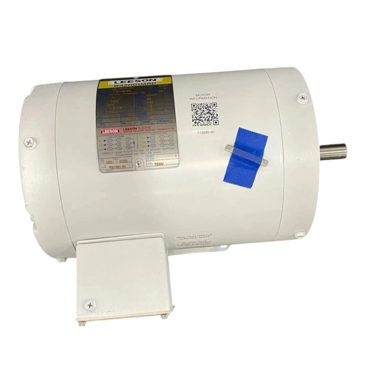 113590.00 Leeson Washdown Motor 230/460V