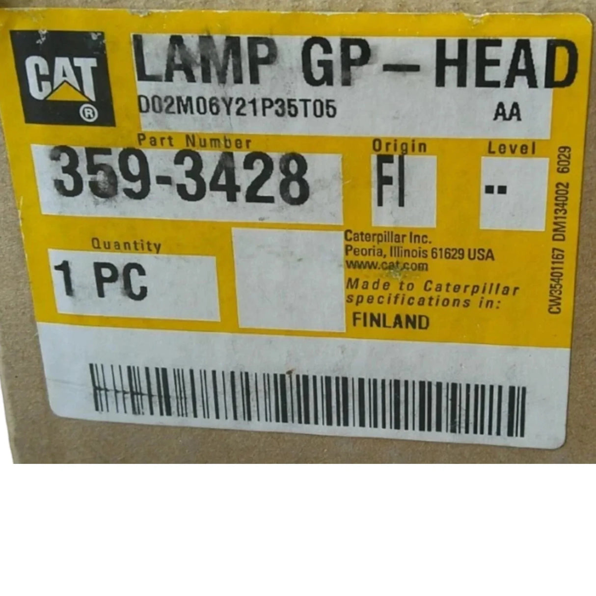 4410316 Genuine Cat Lamp Assembly