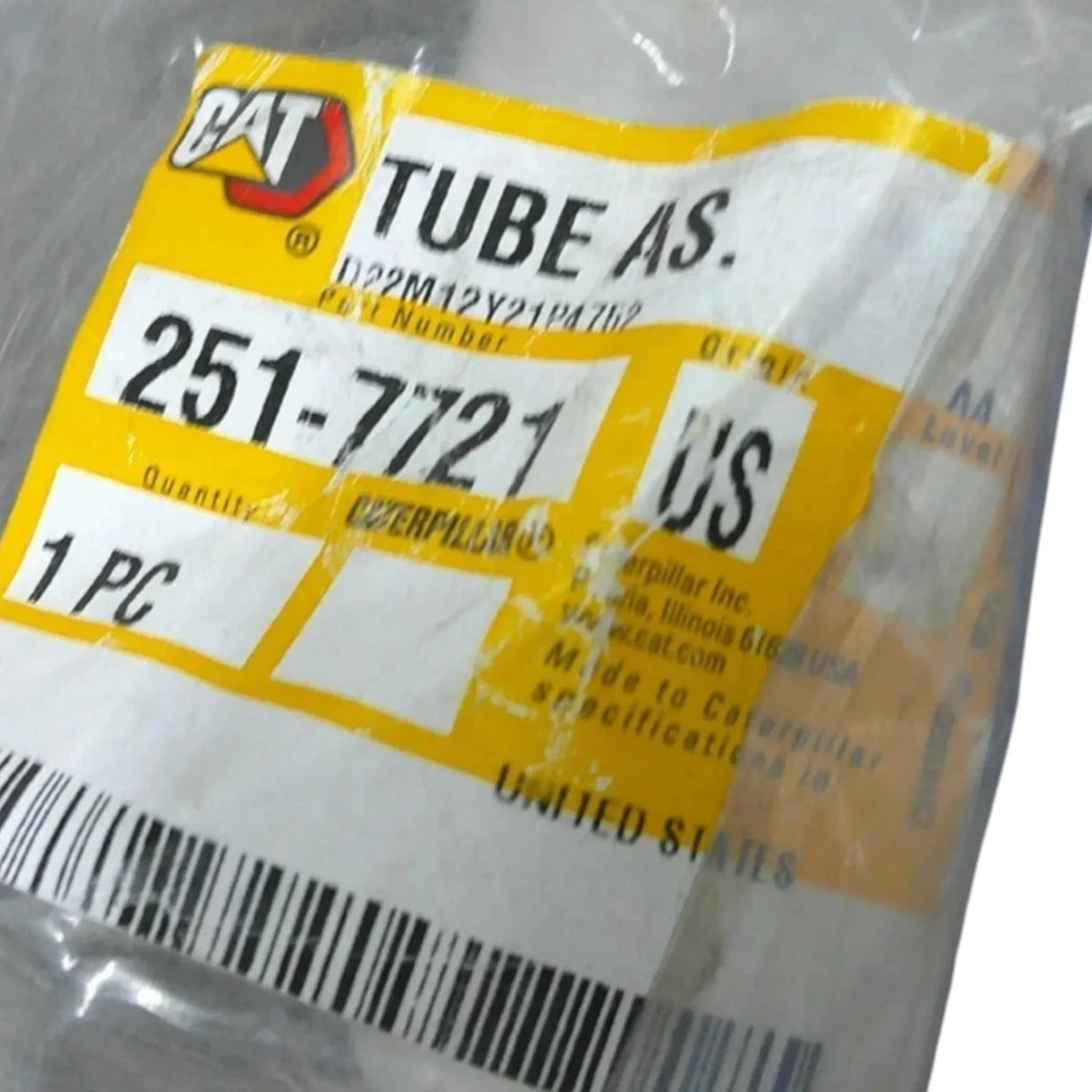 2517721 Genuine Cat Tube Assembly