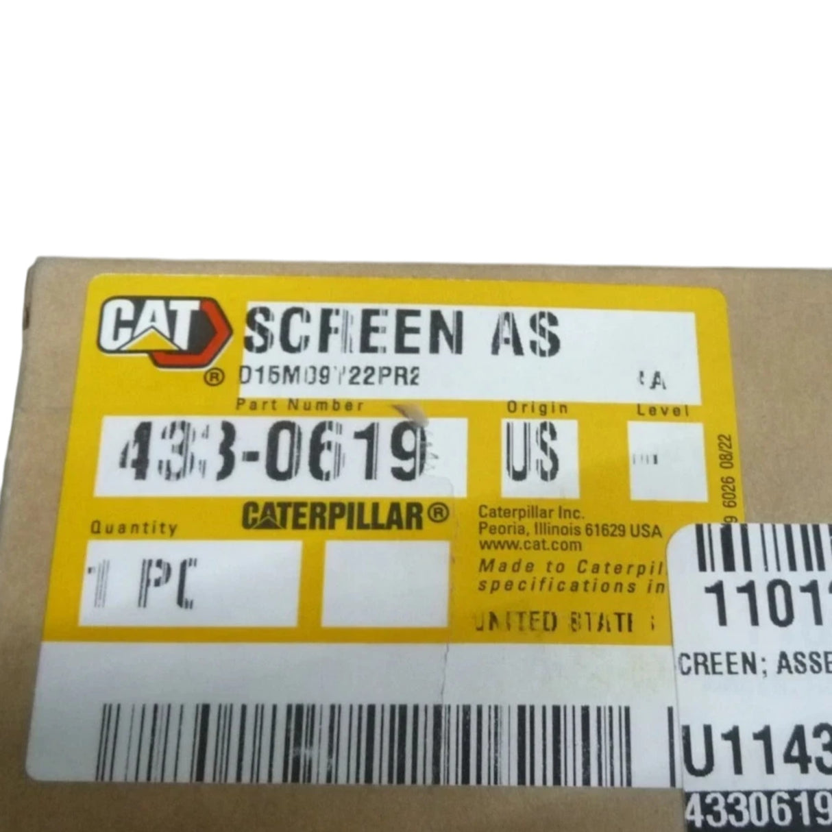 4330619 Genuine Cat Inline Screen