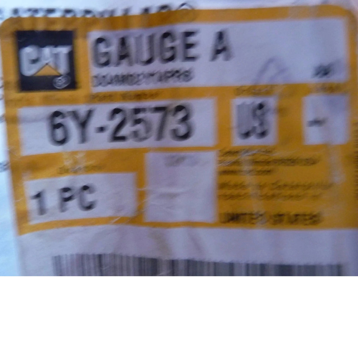 6Y2573 Genuine Cat Drivetrain Oil Level Gauge