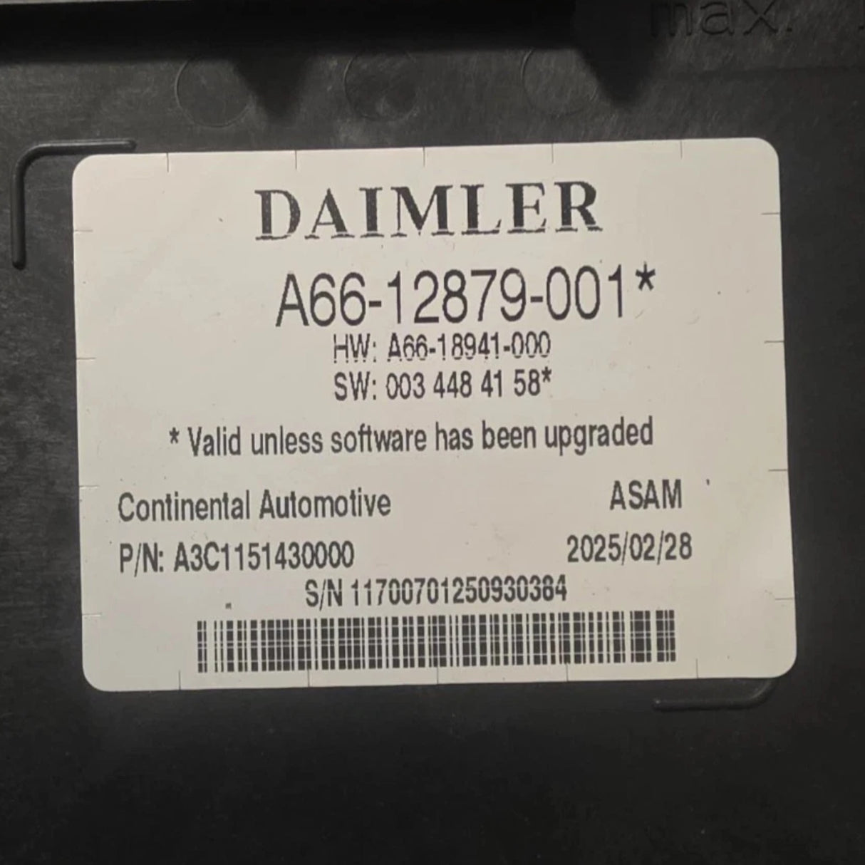 A66 12879 001 Genuine Freightliner Interface Multiplexing Control Module 12V