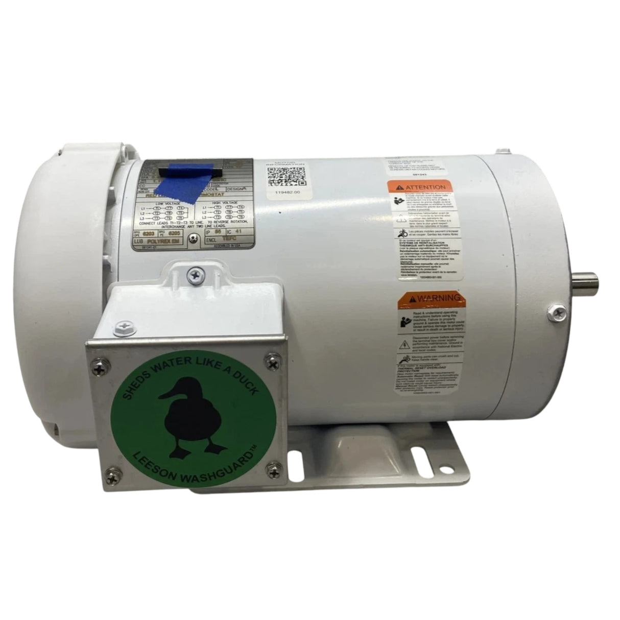 119482.00 Genuine Leeson General Purpose Motor 208-230/460V