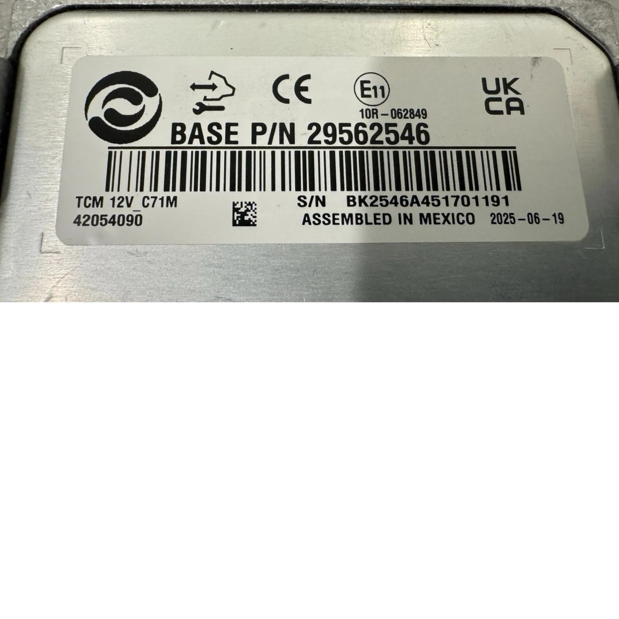 29562546 Genuine Allison TCM Transmission Control Module 12V