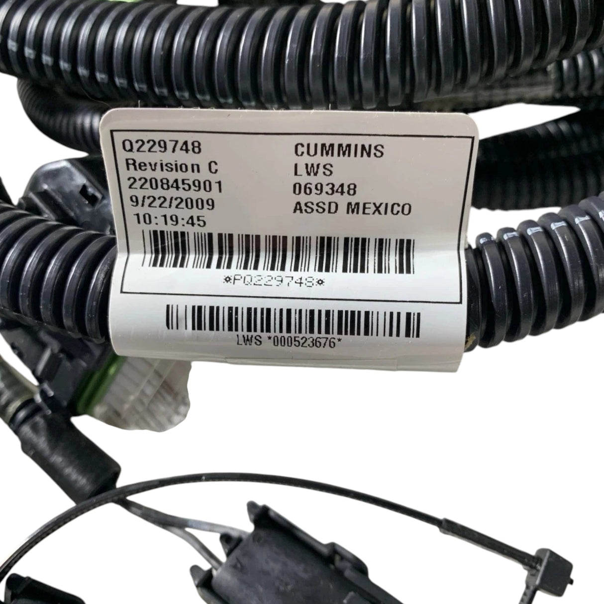 220845901 Genuine Cummins Engine Wire Harness