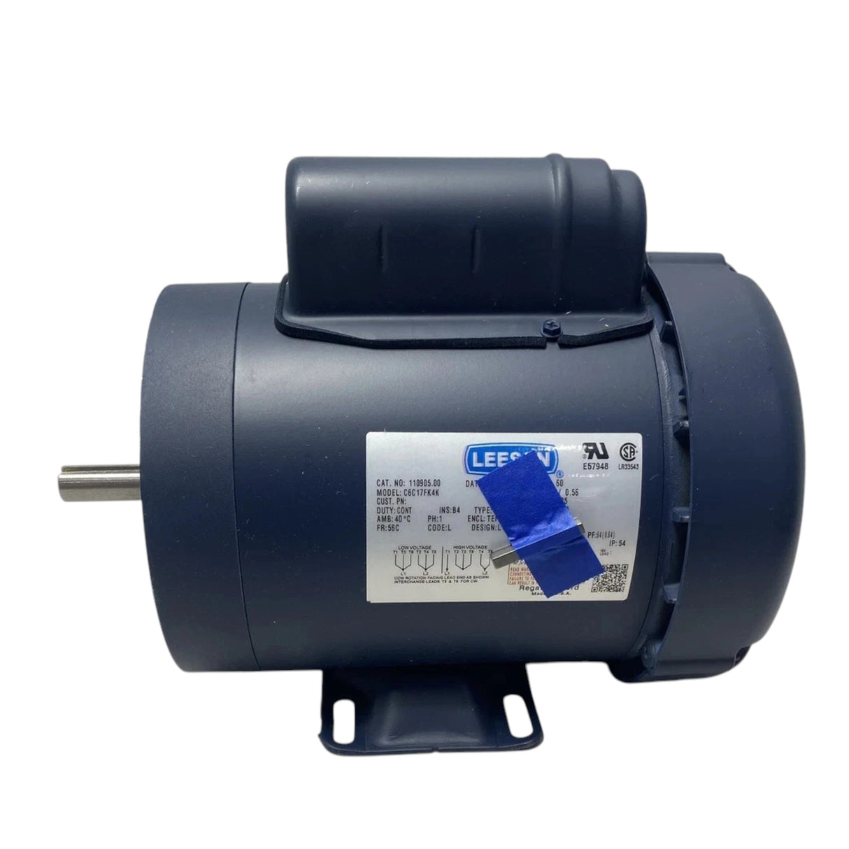 110905.00 Genuine Leeson General Purpose Motor 115/208-230V