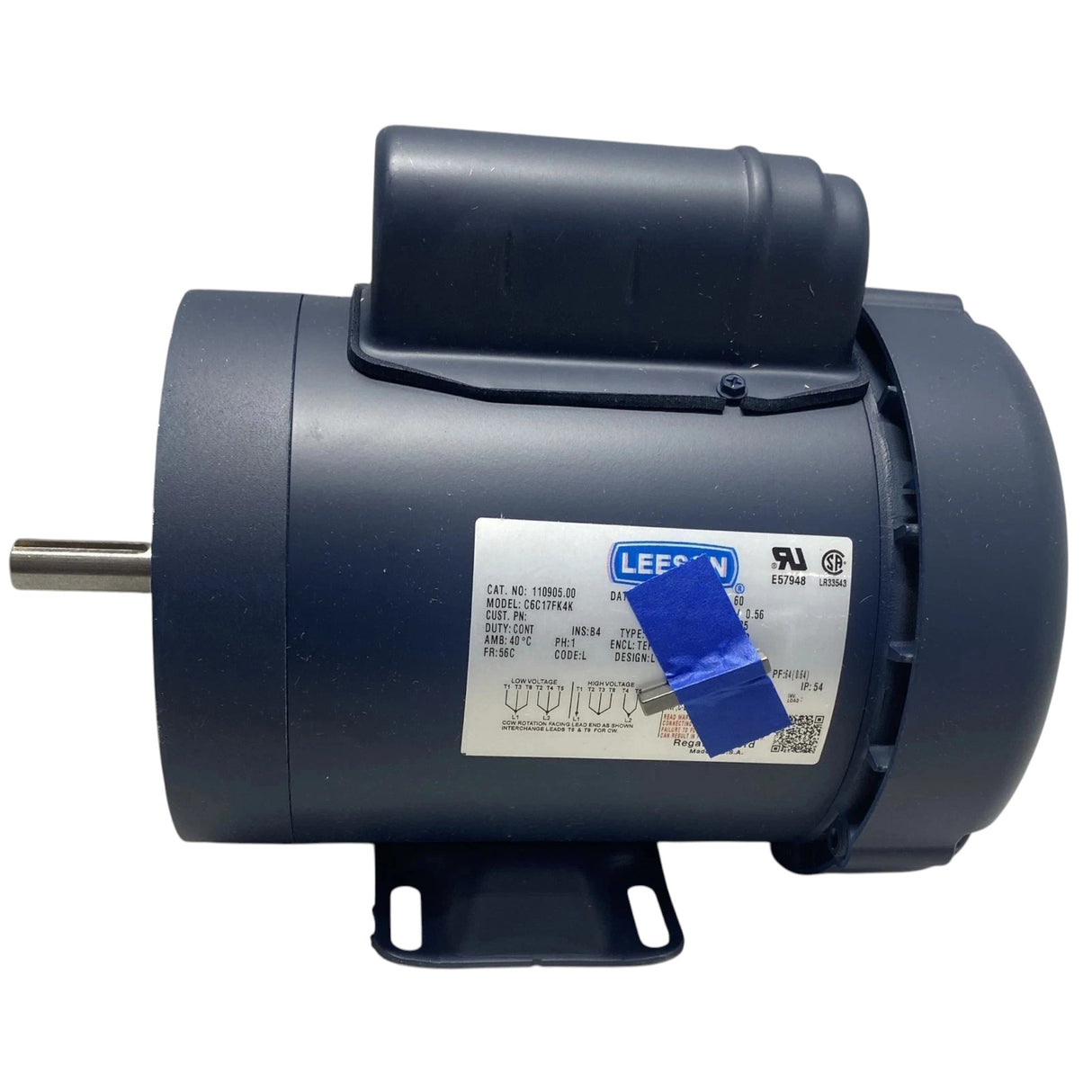 110905.00 Genuine Leeson General Purpose Motor 115/208-230V