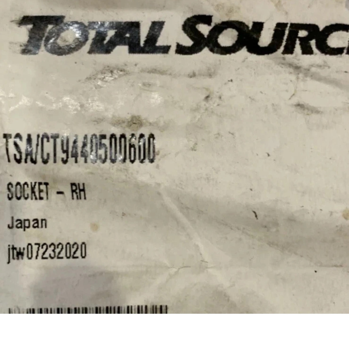 CT94405-00600 Genuine Caterpillar Right Side Socket Forklift Towmotor