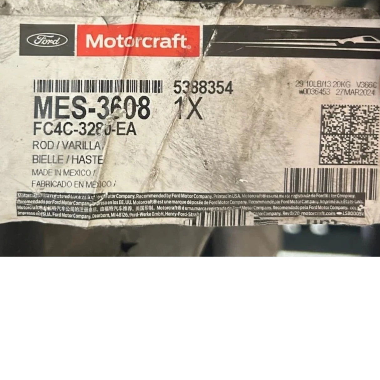 FC4C3280EA Genuine Ford Rod Assembly Spindle Connecting