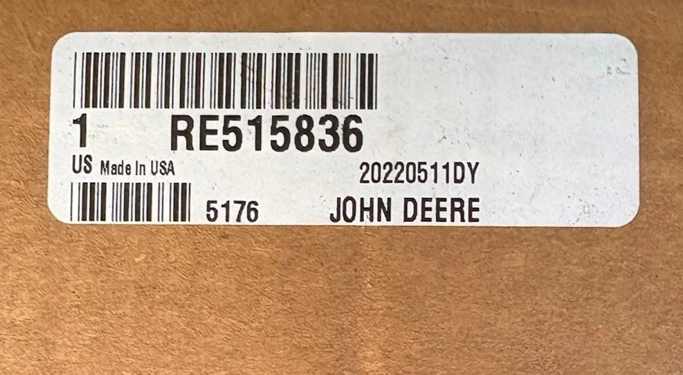 RE515836 Genuine John Deere Turbocharger