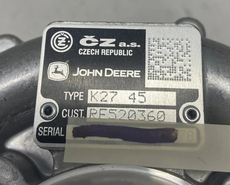 RE520360 Genuine John Deere Turbocharger