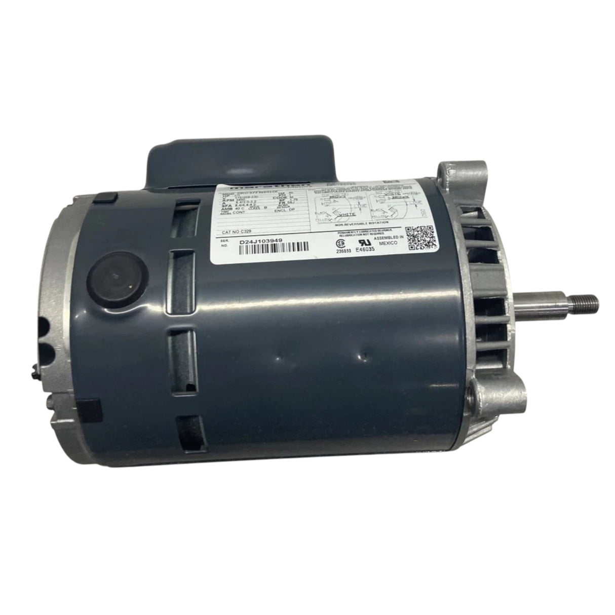 5KC37FN65HX Marathon General Purpose Pump Motor 115/208-230V