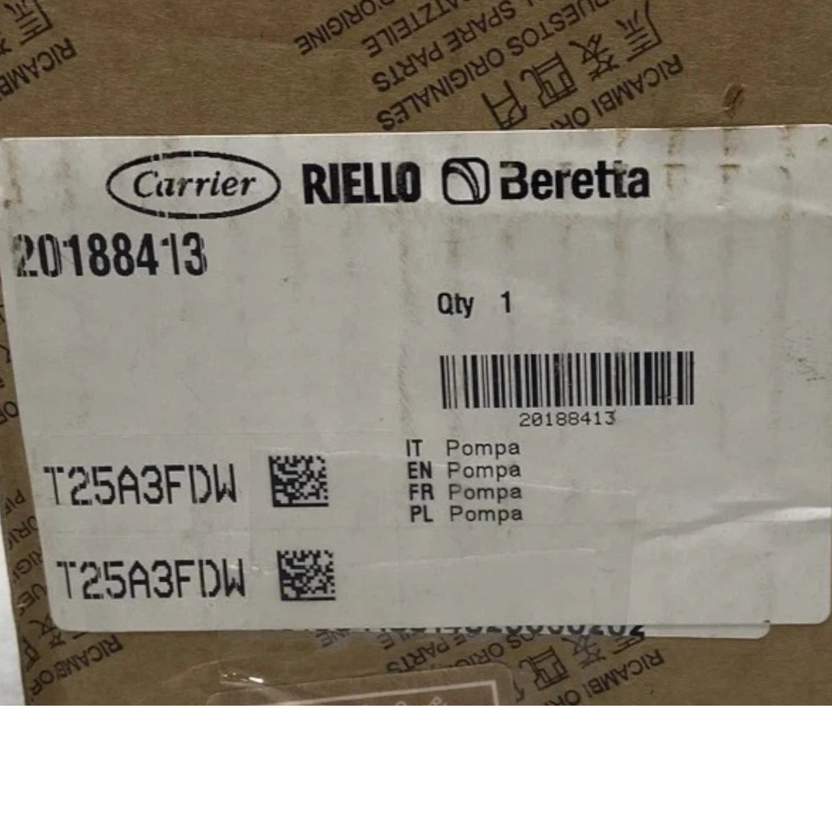 20188413 Riello Oil Pump