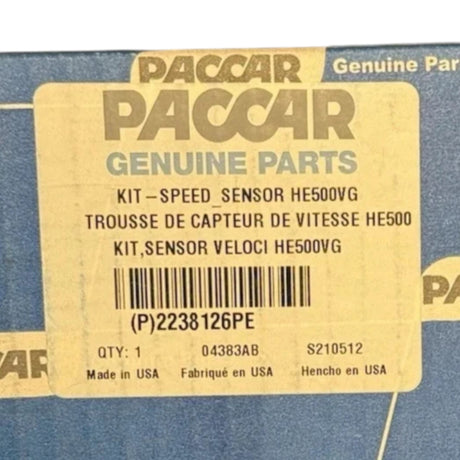 2102433 Genuine Turbocharger Speed Sensor