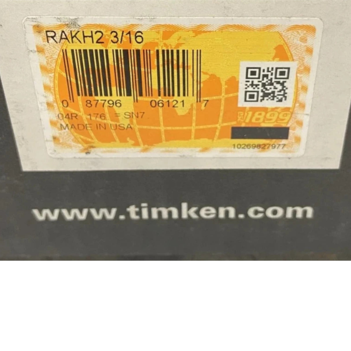 RAKH2 3/16 Timken Ball Bearing Pillow Block