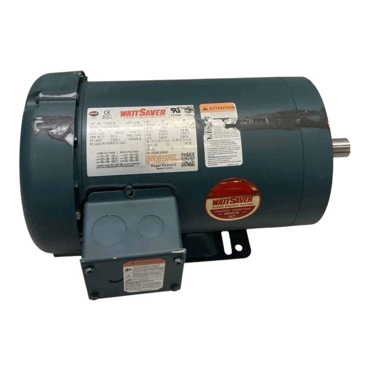 121673.00 Genuine Leeson General Purpose Motor 230/460V