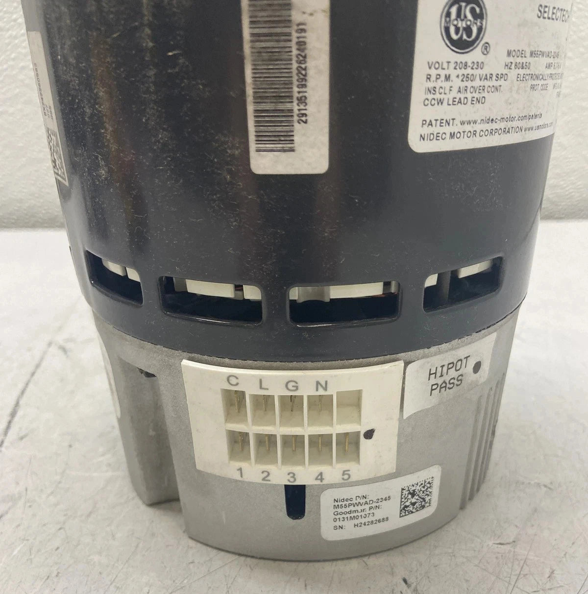 0131M01073S Amana-Goodman Blower Motor 208-230V