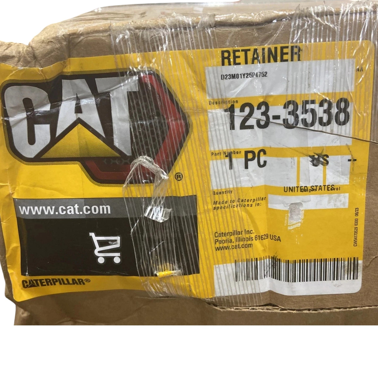 1233538 Genuine CAT Friction Disc Retainer