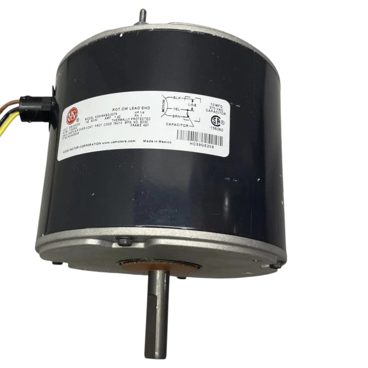 HC39GE208 Genuine Carrier Direct Drive Condenser Motor 208/230V