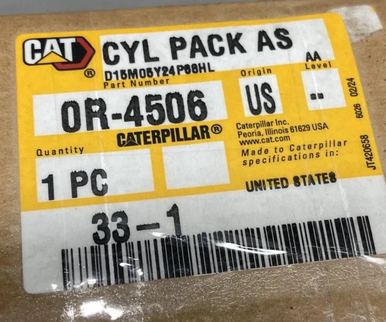 0R-4506 Genuine CAT Cylinder Sleeve Assembly