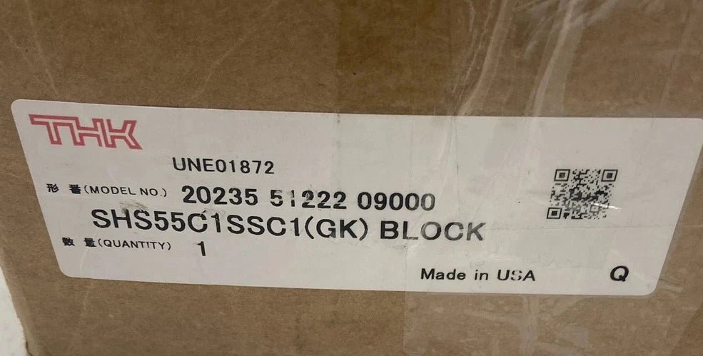 SHS55C1SSC1(GK) THK Linear Guide Bearing Block